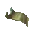Icon of Small Patch of Hard Bronto Hide - Tanned