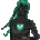 Icon of Rejected Heart Spirit of Weakness