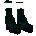 Icon of Blue Lightning Boots