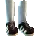 Icon of Black Sneakers