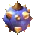 Icon of Blue and Yellow Giant Pollen