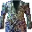 Icon of Robe with a Rainbow Leopard Print