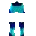 Icon of Blue Fret Thigh High Boots